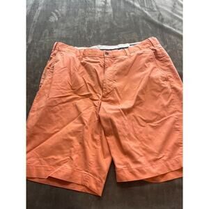 POLO RALPH LAUREN Classic Fit‎ Chino Shorts Mens 36 Salmon Pink Golf Cotton